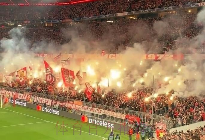 拜仁严惩烟火行为并关闭南看台，球迷俱乐部怒批极端球迷
